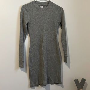 Tna mini LS grey dress